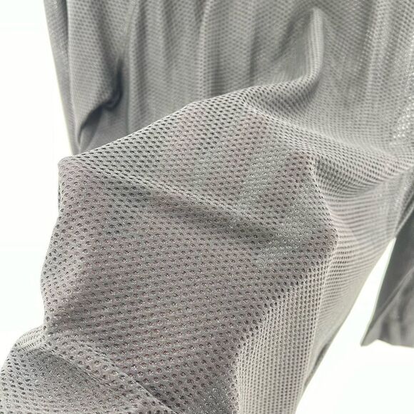 Relax by Lynn Ritchie mesh oversized shirt top small black workout exercise - Picture 4 of 11